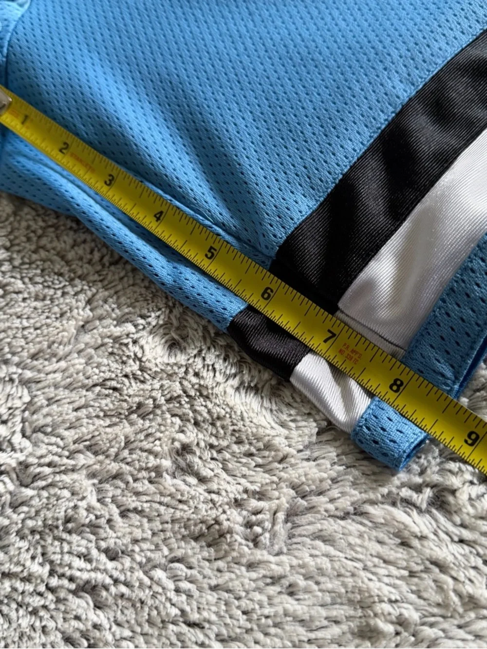 Nike Basketball Mesh Athletic Shorts Men's Medium Baby Blue Vintage Y2K‎ Baggy